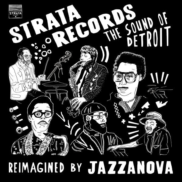 Jazzanova : Strata Records (The Sound Of Detroit Reimagined By Jazzanova) (2xLP, Album)