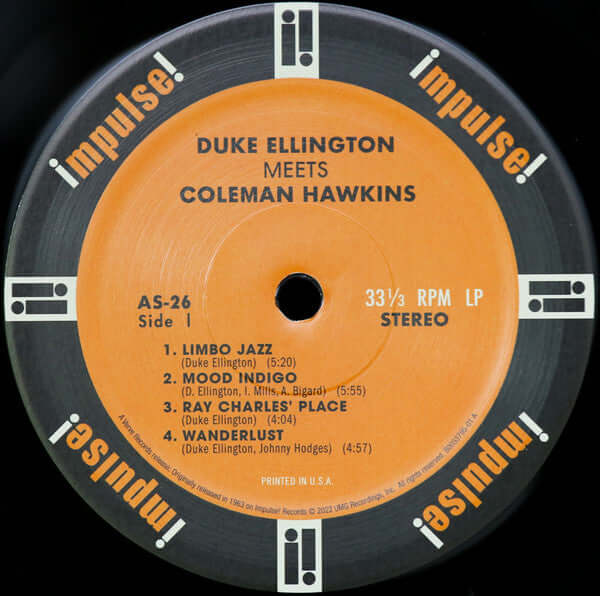 Duke Ellington Meets Coleman Hawkins : Duke Ellington Meets Coleman Hawkins (LP, Album, RE, Gat)