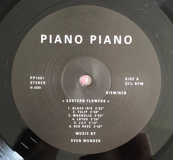 Sven Wunder : Eastern Flowers (LP, Album, RP)