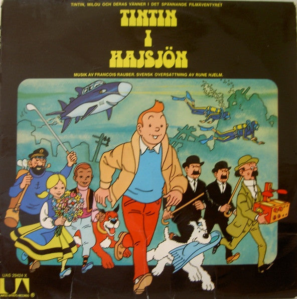 Hergé : Tintin I Hajsjön (LP)