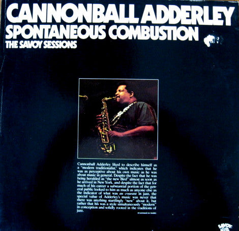 Cannonball Adderley : Spontaneous Combustion (2xLP, Comp, Mono)