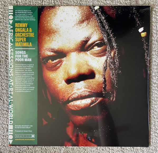Remmy Ongala & Orchestre Super Matimila : Songs For The Poor Man (LP, Album, RE, Gre)