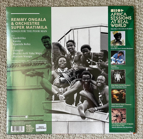 Remmy Ongala & Orchestre Super Matimila : Songs For The Poor Man (LP, Album, RE, Gre)