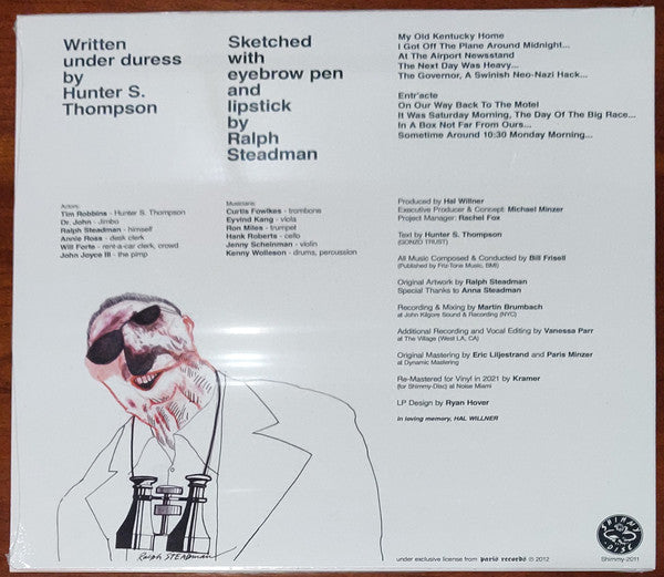 Hunter S. Thompson : The Kentucky Derby Is Decadent And Depraved (LP, Album, Ltd, RE, Hor)