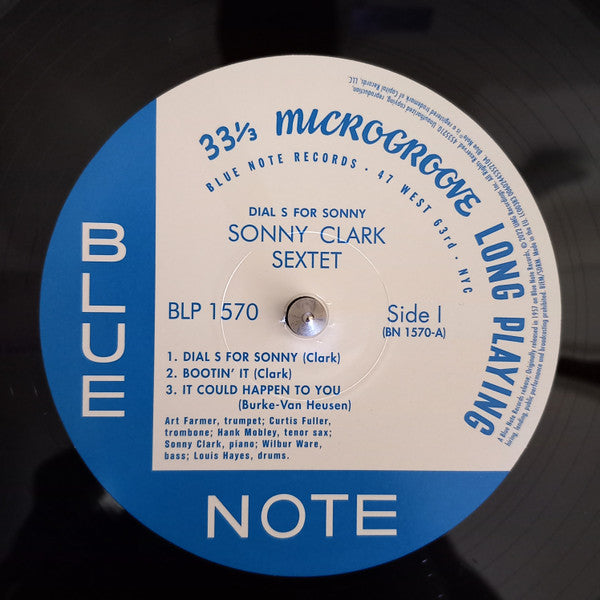 Sonny Clark : Dial "S" For Sonny (LP, Album, Mono, RE, 180)