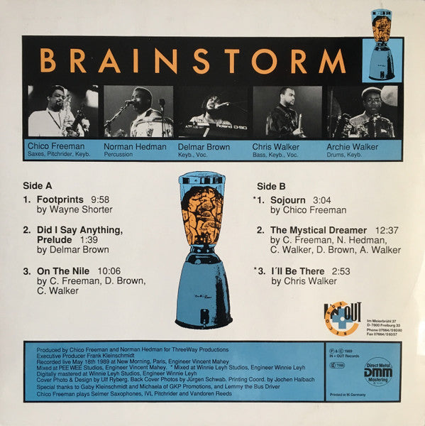 Brainstorm Featuring Chico Freeman ~ The Mystical Dreamer (Vinyl) - Djungel & Jazz