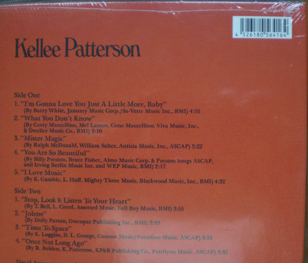 Kellee Patterson : Kellee (LP, Album, RP)
