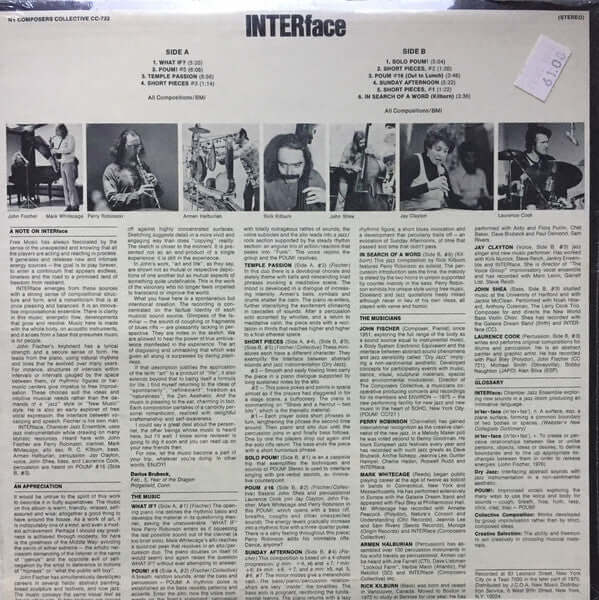 INTERface (21) : INTERface (LP, Album)