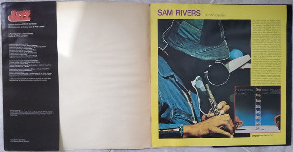 Sam Rivers : Sam Rivers (LP, Album, RE)