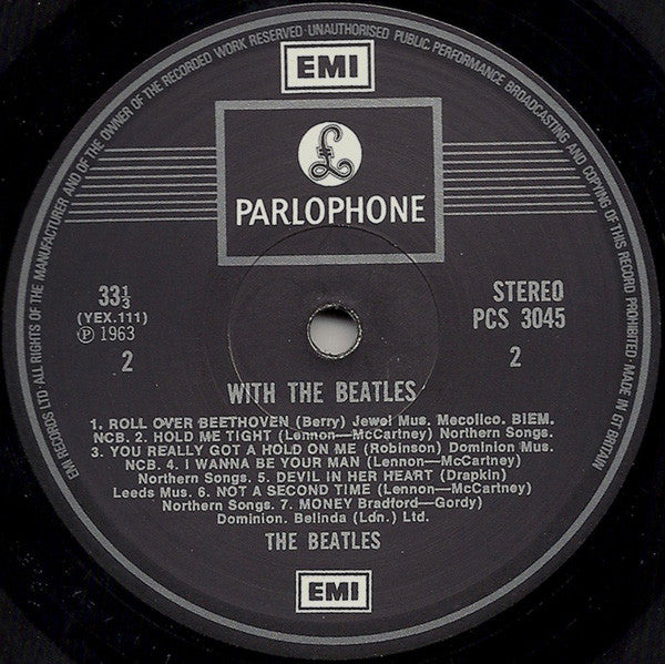 The Beatles : With The Beatles (LP, Album, RE)
