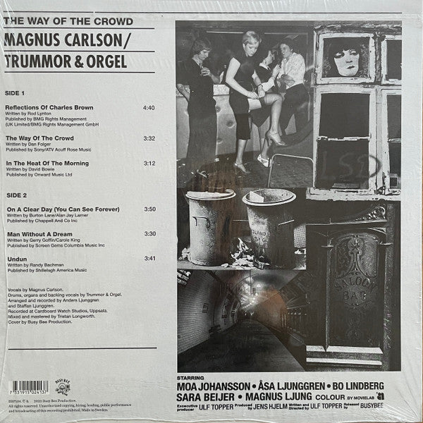 Magnus Carlson, Trummor & Orgel : The Way Of The Crowd (LP)