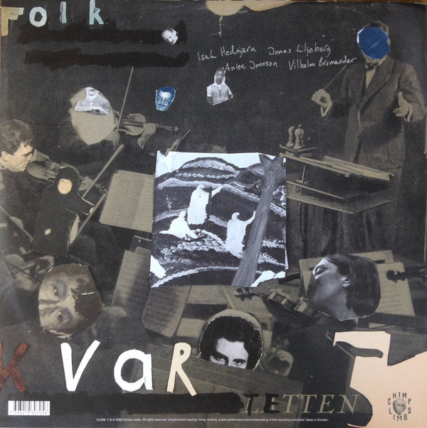 Svenska Folkjazzkvartetten : Folkjazz Anfaller (LP, Album)