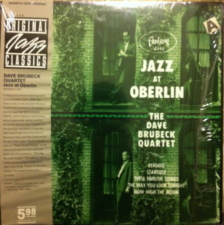 The Dave Brubeck Quartet : Jazz At Oberlin (LP, Album, Mono, RE)