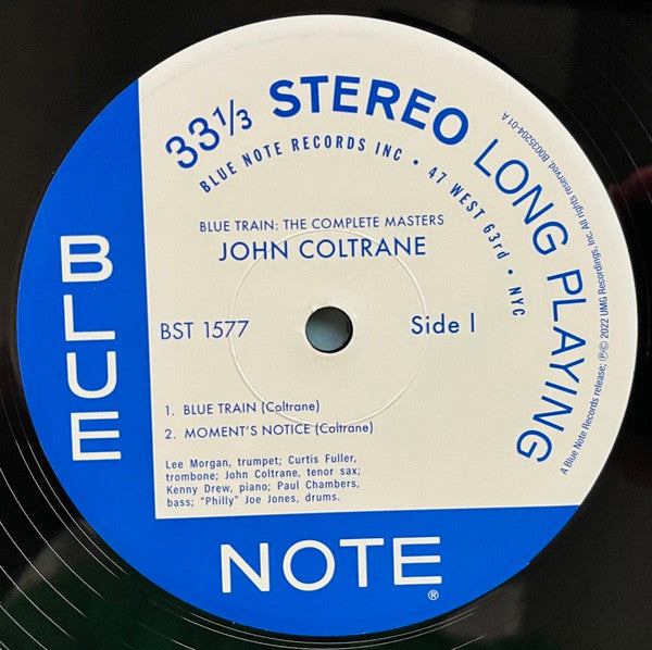 John Coltrane : Blue Train: The Complete Masters (LP, Album, RE, 180 + LP, 180 + S/Edition, Gat)