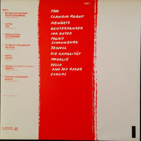 Various : Die Neue Deutsche Welle Ist Da Da Da (LP, Comp, Pla)