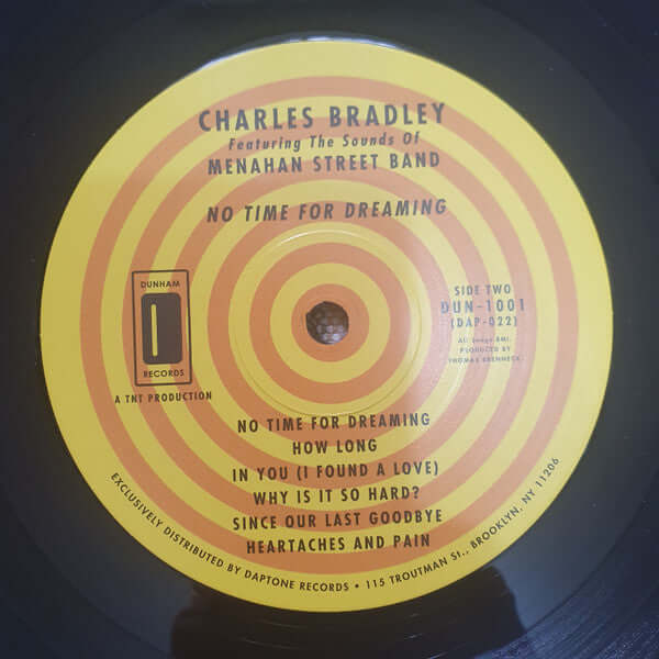 Charles Bradley Featuring The Sounds Of Menahan Street Band ~ No Time For Dreaming (Vinyl) - Djungel & Jazz