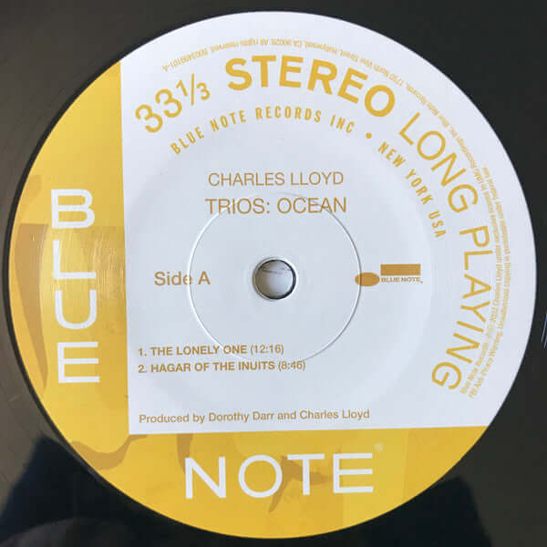 Charles Lloyd : Trios: Ocean (LP, Album)