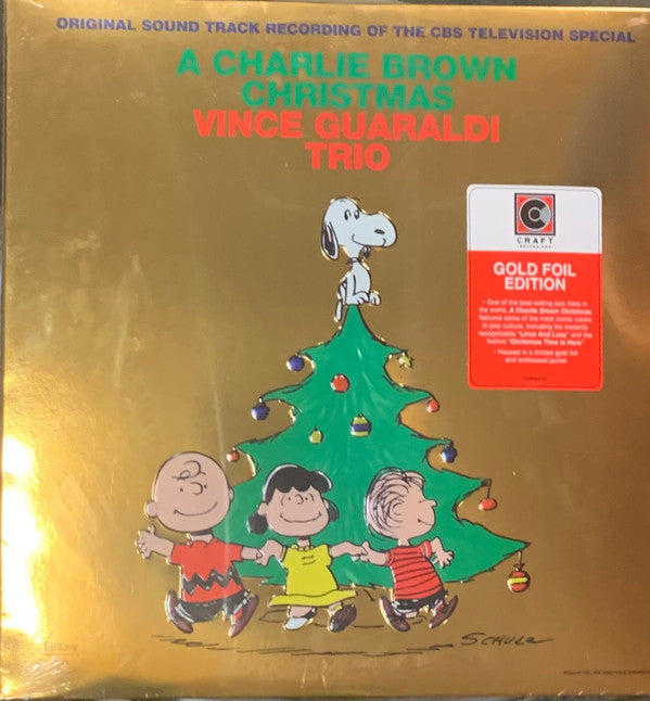 Vince Guaraldi Trio ~ A Charlie Brown Christmas (Vinyl) - Djungel & Jazz