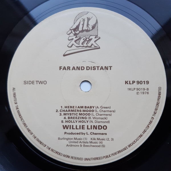 Willie Lindo : Far And Distant (LP, Album)