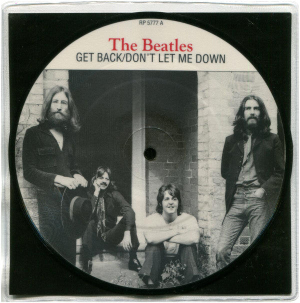 The Beatles : Get Back / Don't Let Me Down (7", Ltd, Pic, RE)