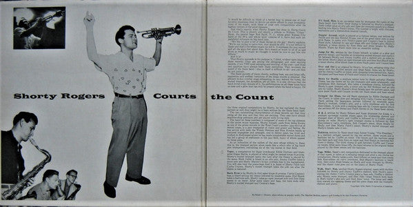 Shorty Rogers : Shorty Rogers Courts The Count (LP, Album, gat)