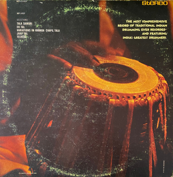 Various : Drums Of North & South India (LP, Comp, Ind)