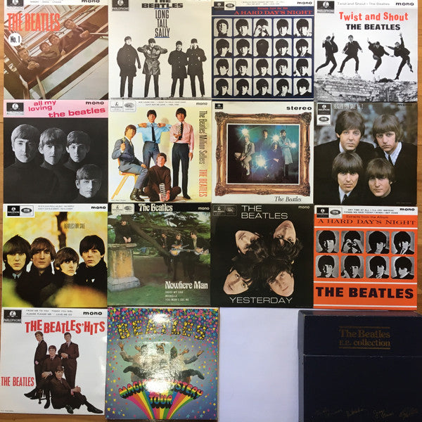 The Beatles : E.P. Collection (15x7", EP, Mono + Box, Comp)