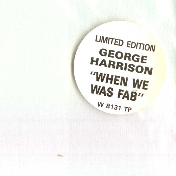 George Harrison : When We Was Fab (12", Ltd, Pic)