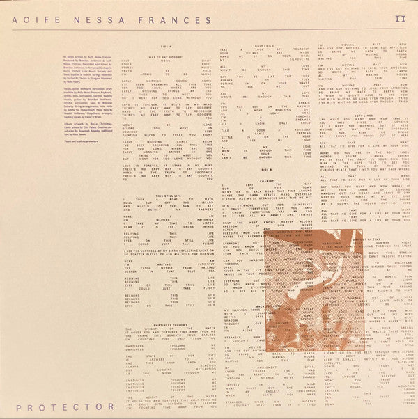 Aoife Nessa Frances : Protector (LP, Album, Whi)