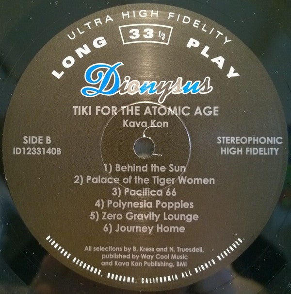 Kava Kon : Tiki For The Atomic Age (LP, Album)