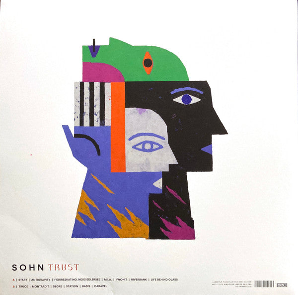 SOHN : Trust (LP, Album, Red)