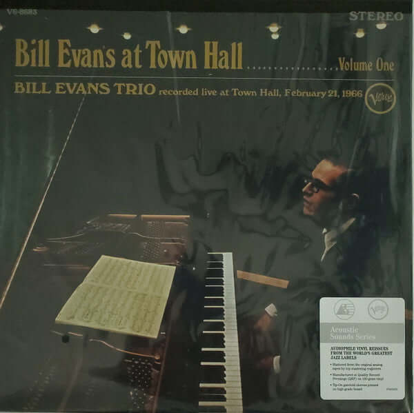 Bill Evans Trio* : Bill Evans At Town Hall (Volume One) (LP, Album, RE, 180)