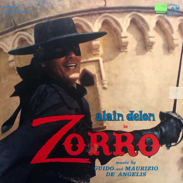 Guido And Maurizio De Angelis : Zorro (Original Sound-Track) (LP, Album)