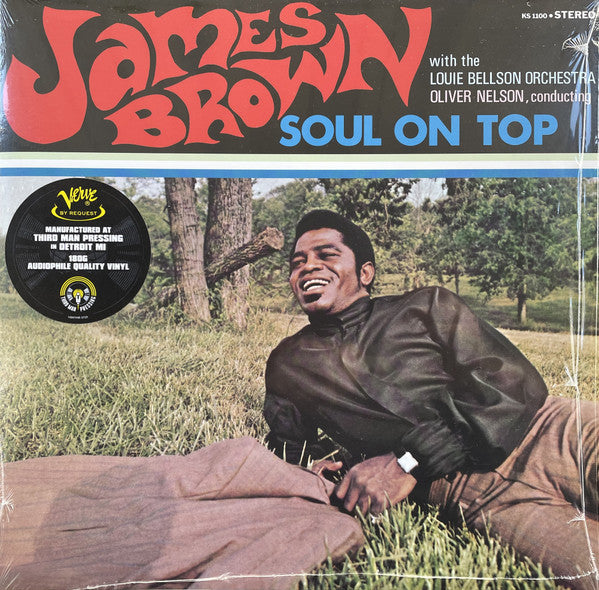 James Brown With Oliver Nelson Conducting Louie Bellson Orchestra : Soul On Top (LP, Album, RE, Gat)