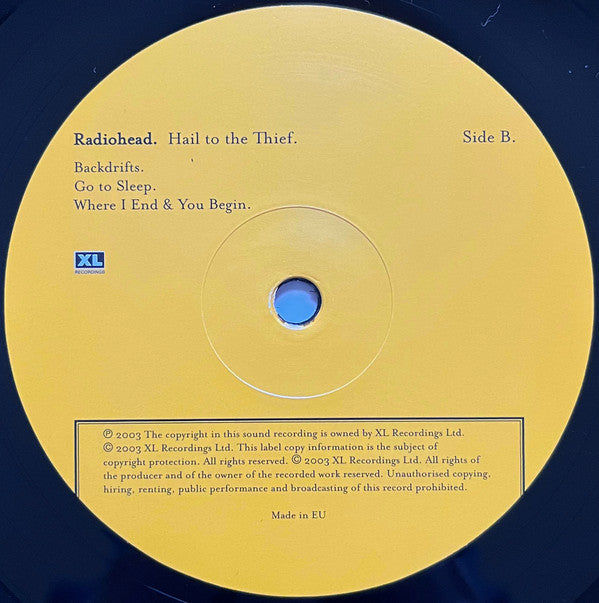 Radiohead : Hail To The Thief (2x12", Album, RE, Gat)