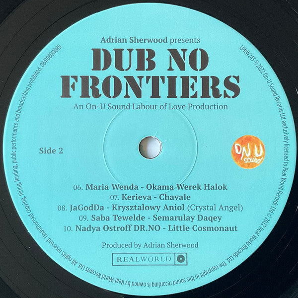 Various : Adrian Sherwood Presents Dub No Frontiers (LP, Album)