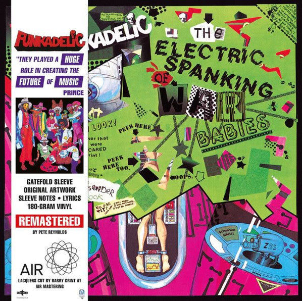 Funkadelic : The Electric Spanking Of War Babies (LP, RP, 180)