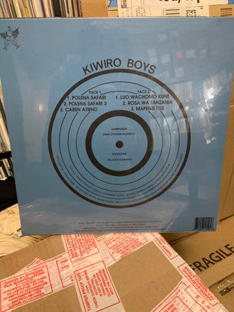 Kiwiro Boys Band : Vijana Wa Kazi (LP, Album, RE, RM)