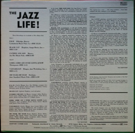 Various : The Jazz Life! (LP, Comp, RE)