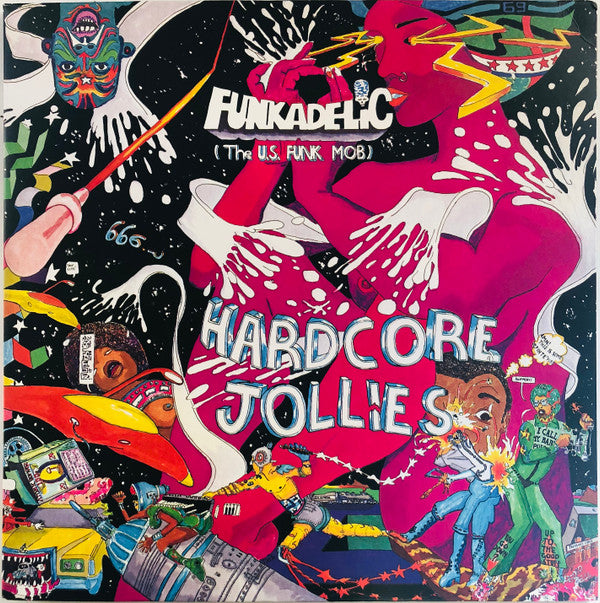 Funkadelic : Hardcore Jollies (LP, Album, Ltd, RE, Bla)