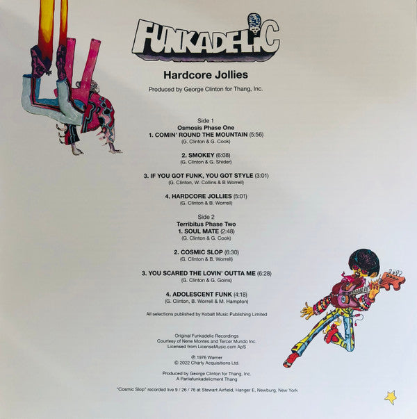 Funkadelic : Hardcore Jollies (LP, Album, Ltd, RE, Bla)