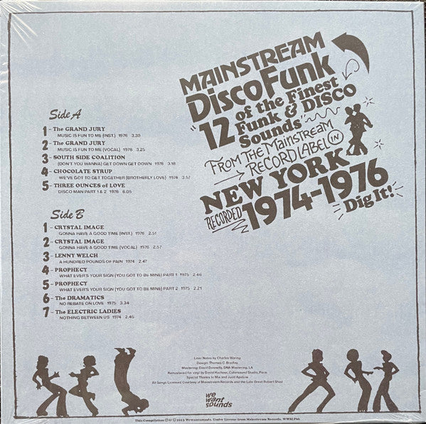 Various : Mainstream Disco Funk (The Finest Funky Sound Of Mainstream Records New York 1974-1976) (LP, Comp, RM)