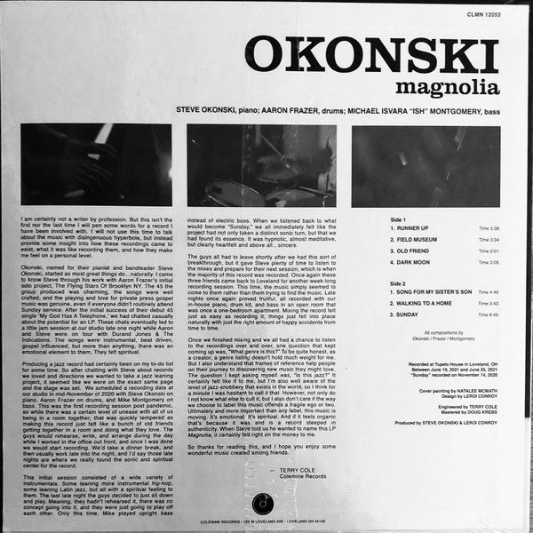Steve Okonski ~ Magnolia (Vinyl) - Djungel & Jazz