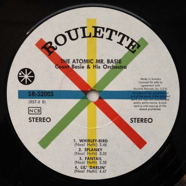 Count Basie & His Orchestra* + Neal Hefti : The Atomic Mr. Basie (LP, Album)