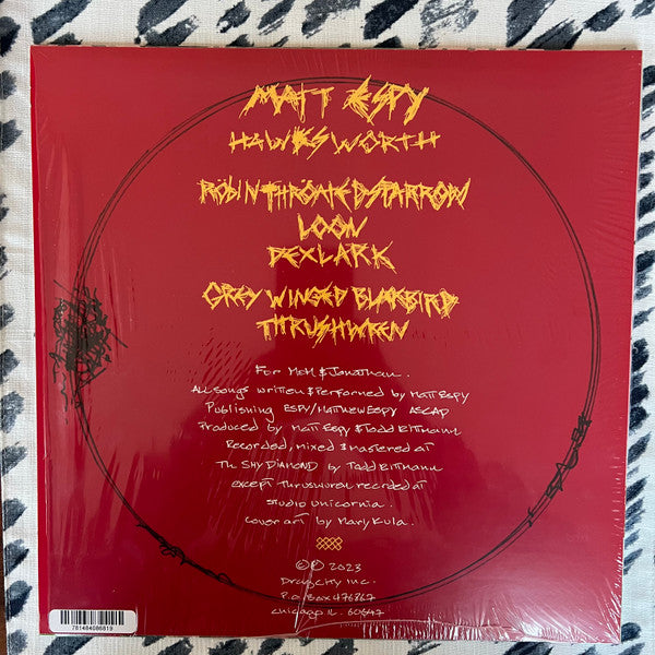 Matt Espy : Hawksworth (LP, Album)