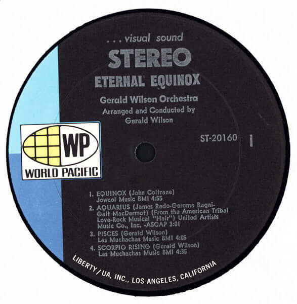 Gerald Wilson Orchestra : Eternal Equinox (LP, Album)