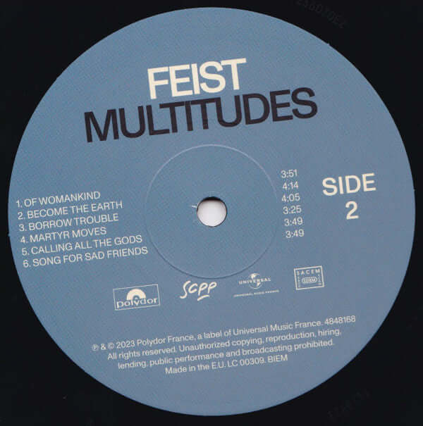 Feist : Multitudes (LP, Album)