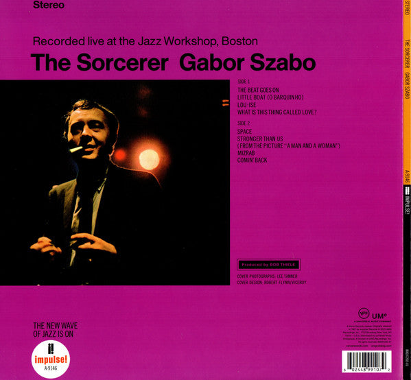 Gabor Szabo ~ The Sorcerer (Vinyl) - Djungel & Jazz