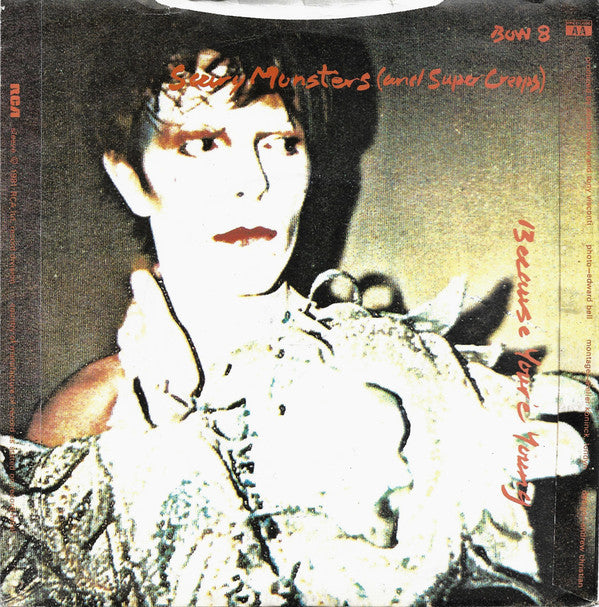 David Bowie : Scary Monsters (And Super Creeps) (7", Single, Pap)