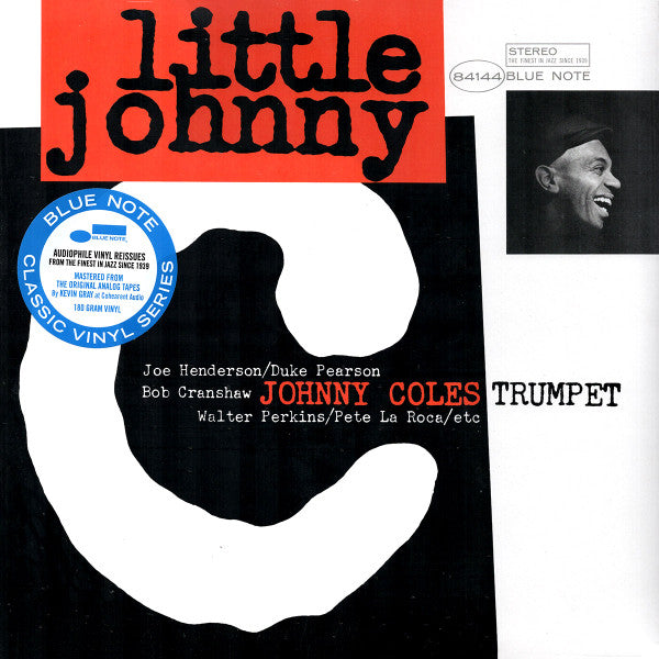 Johnny Coles : Little Johnny C (LP, Album, RE, 180)